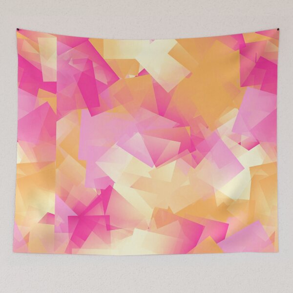 Item preview, Watercolor tiles pattern pink designed and sold by PeppaThePenguin.