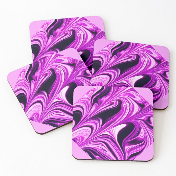 Item preview, Elegant and modern style: abstract art of lilac, purple and black paint. designed and sold by YohanysDesigns.