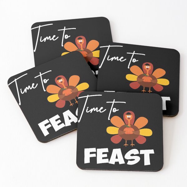 Item preview,  Time to feast -Thanksgiving design designed and sold by smokin-prints.