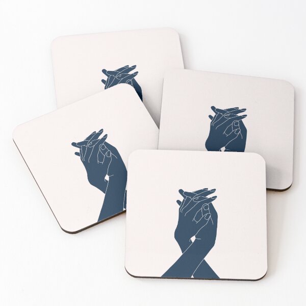 Item preview, Hands Line Drawing - Gracie designed and sold by TheColourStudy.