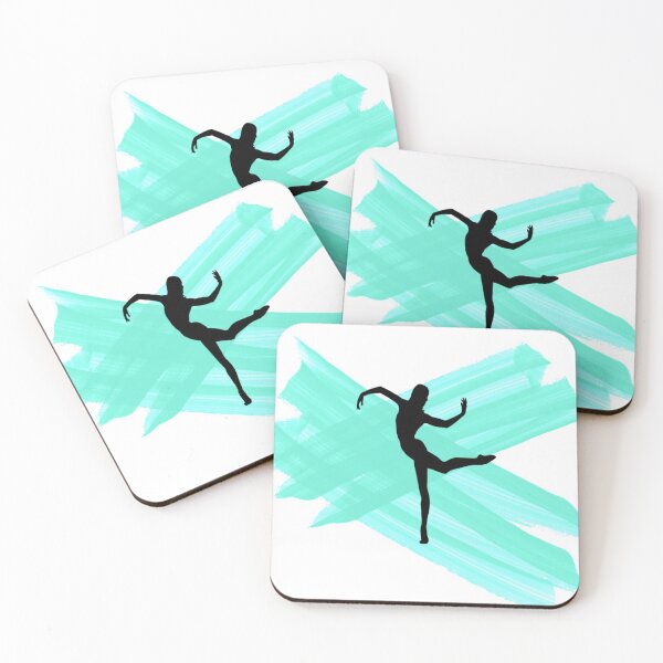 Item preview, turquoise dance design designed and sold by reka88.