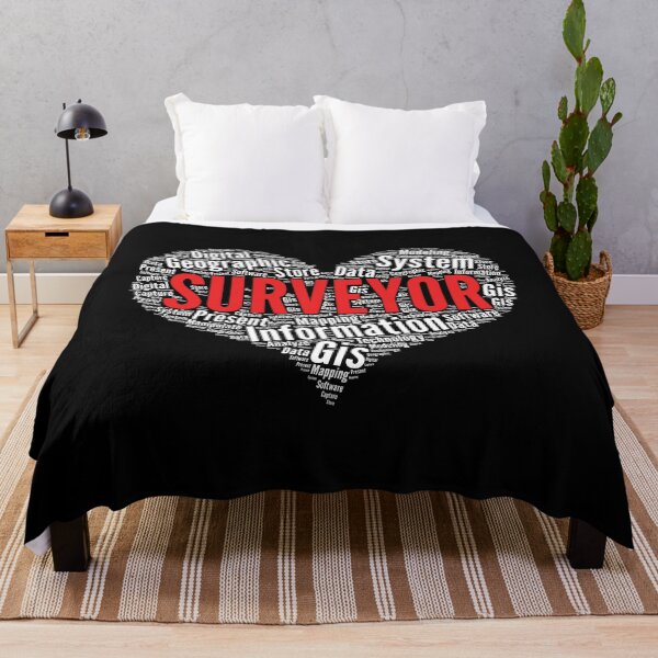 Item preview, Surveyor Heart Shape Word Cloud Design graphic designed and sold by theodoros20.