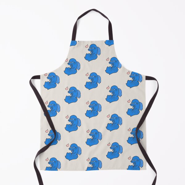 Item preview, Kawaii Cute Anime Funny Betta Fish - Blue designed and sold by Marinaaa010.