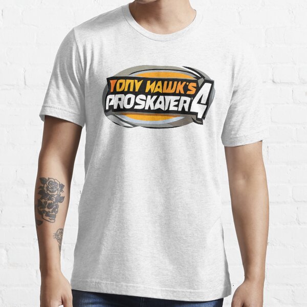 Tony Hawk's Pro Skater 1 Logo T Shirt 100% Cotton