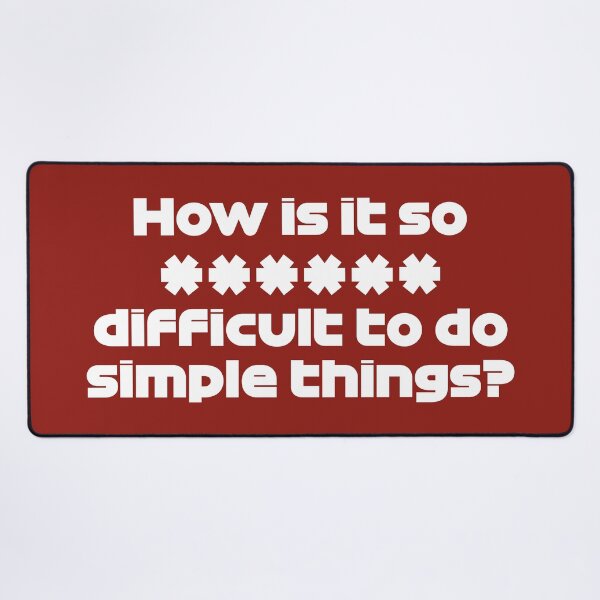 Item preview, "Simple Things" RAI. - Radio Voice Turkish GP 2021 (Dark Red BG) designed and sold by FilipeFerreira.