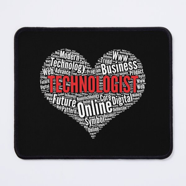 Item preview, Technologist Heart Shape Word Cloud Design print designed and sold by theodoros20.