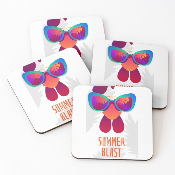 Item preview, Summer Blast_Funny Cool Tropical Chicken Gift designed and sold by mayamay0.