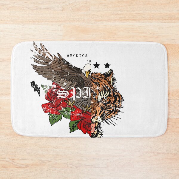 Item preview, American eagles merge tiger T-shirt designed and sold by QueenT-shirt.