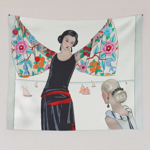 Item preview, GEORGE BARBIER HD - Voici mes ailes! (1923) designed and sold by Go Logo Designs.