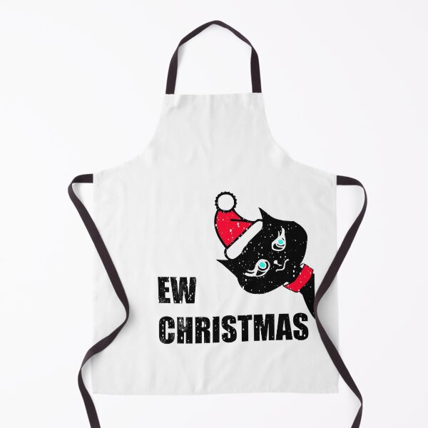 Item preview, Ew Christmas Black Cat Santa Hat Cute Black Cat Christmas,Ew Christmas Vintage Funny Cat Lover designed and sold by ilias13.