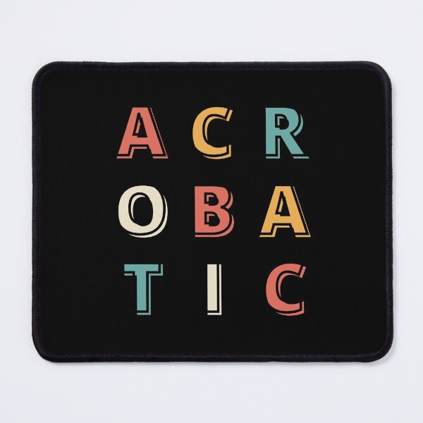 Item preview, Acrobatic (Retro Vintage Typography) designed and sold by DesignsofNote.