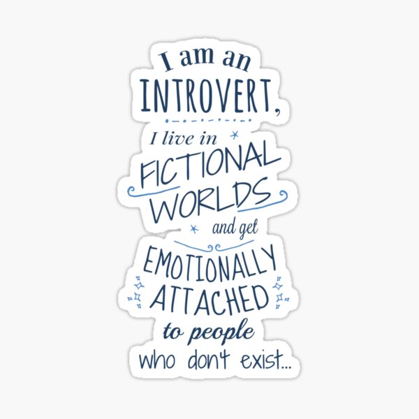Item preview, introvert, fictional worlds, fictional characters Fitted designed and sold by CARETAHARRY.