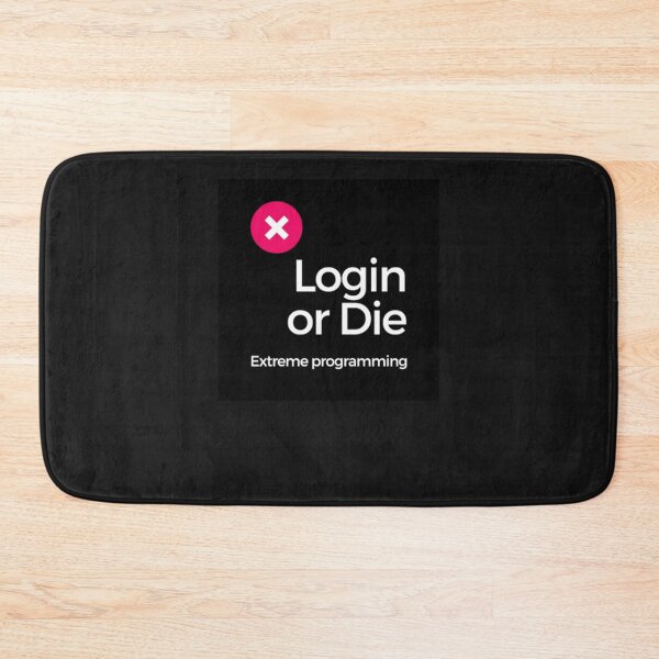 Item preview, Login or die Classic Copy designed and sold by MARYSHAWs.