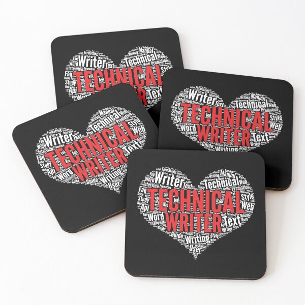 Item preview, Technical Writer Heart Shape Word Cloud Design graphic designed and sold by theodoros20.