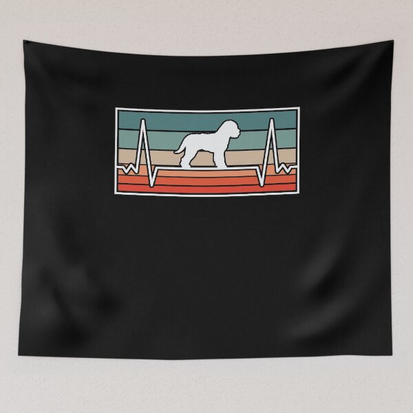Item preview, Lagotto Romagnolo Heartbeat Truffle Dog Gift designed and sold by madgrfx.