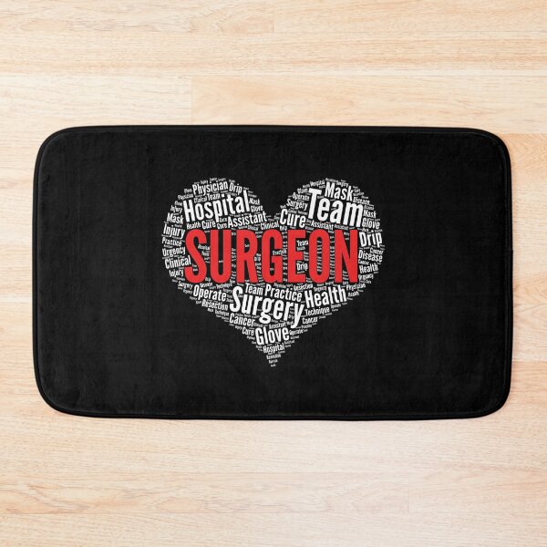 Item preview, Surgeon Heart Shape Word Cloud Design product designed and sold by theodoros20.