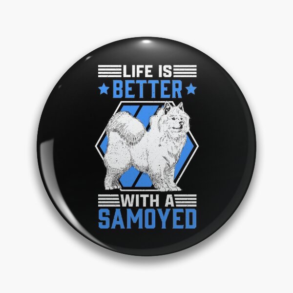 Item preview, Life with Samoyed Sled Dog Samojedenspitz designed and sold by madgrfx.