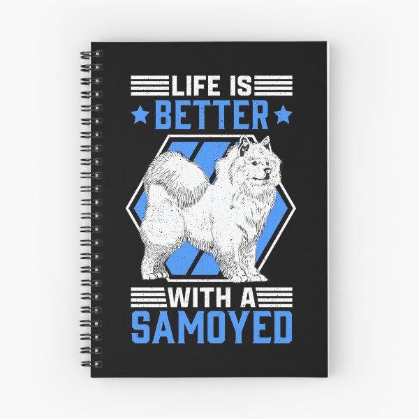Item preview, Life with Samoyed Sled Dog Samojedenspitz designed and sold by madgrfx.