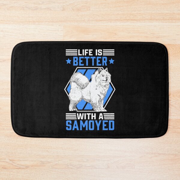 Item preview, Life with Samoyed Sled Dog Samojedenspitz designed and sold by madgrfx.