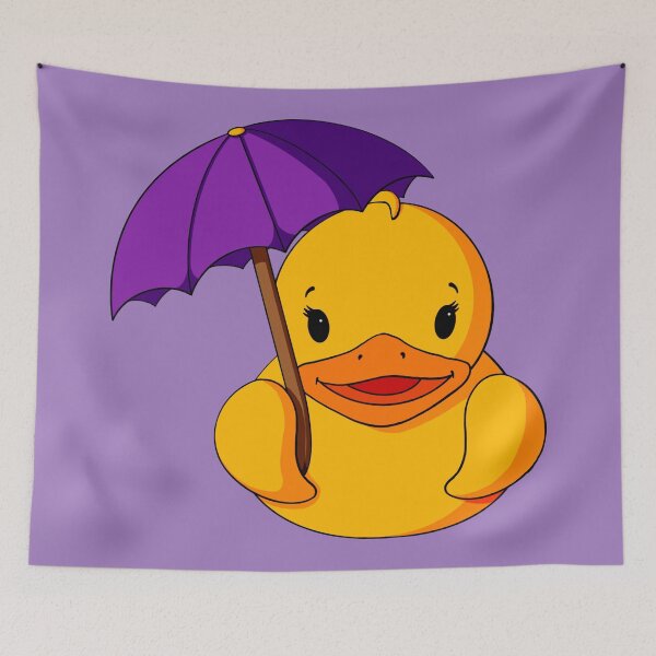 Item preview, Rainy Day Umbrella Rubber Duck designed and sold by Alisha Ober Designs.