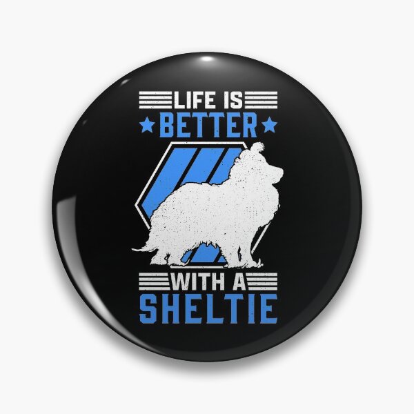 Item preview, Living with Shetland Sheepdog British Sheltie designed and sold by madgrfx.