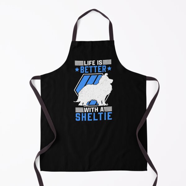 Item preview, Living with Shetland Sheepdog British Sheltie designed and sold by madgrfx.