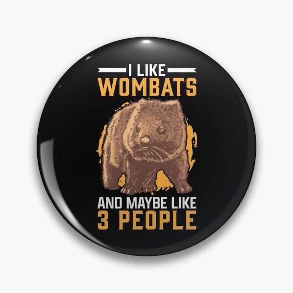 Item preview, I like wombat marsupial australia travel designed and sold by madgrfx.