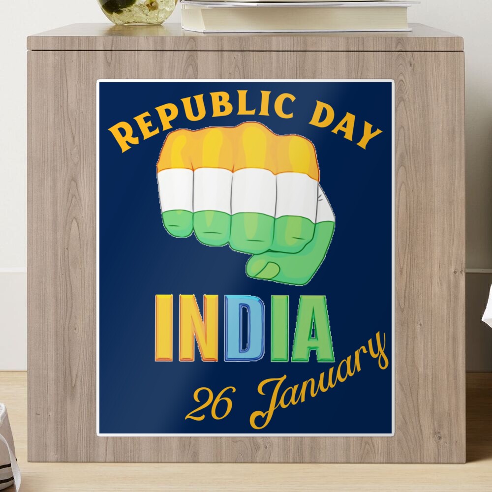 Happy Republic Day 26 January Sun Board Poster Size 12×18 Poster Multicolor  Paper Print - Educational posters in India - Buy art, film, design, movie,  music, nature and educational paintings/wallpapers at Flipkart.com