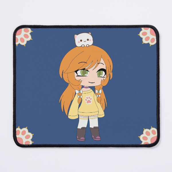 Item preview, Gacha Life series - Katie chan and her cat designed and sold by uwu-kitty.