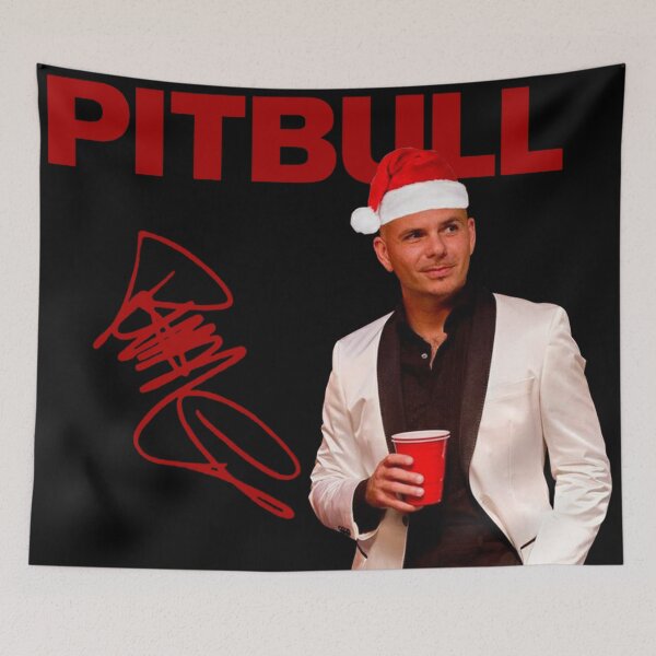 Item preview, Pitbull Mr.Worldwide Christmas  designed and sold by GaryParkerrr.