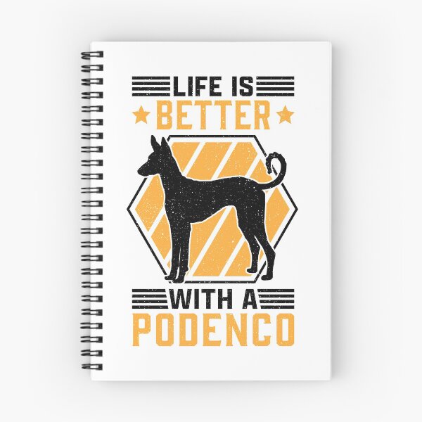 Item preview, Life with Podenco Spanish Hound Gift designed and sold by madgrfx.