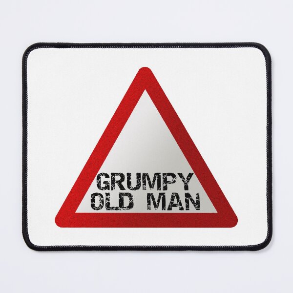 Item preview, Warning - Grumpy Old Man designed and sold by RBinout.