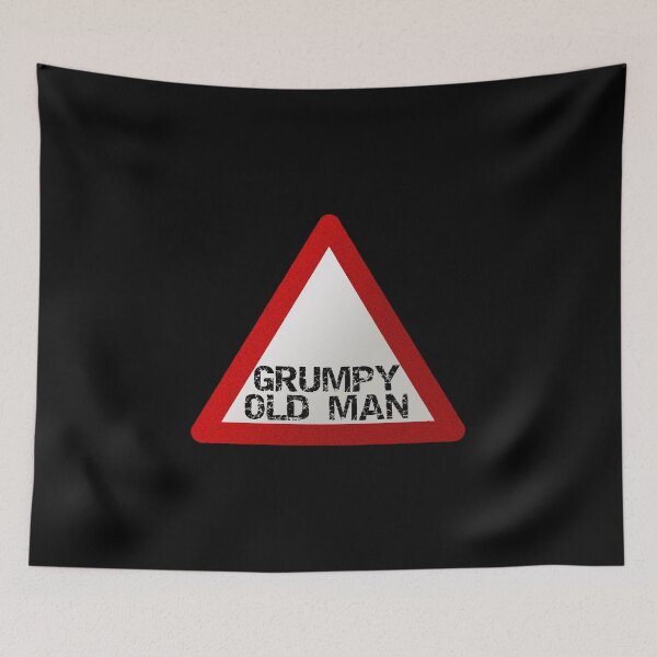 Item preview, Warning - Grumpy Old Man designed and sold by RBinout.