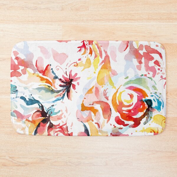 Item preview, Wartercolor your life leaves roses pattern  designed and sold by urban-color.