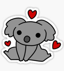 Baby Koala Love Sticker