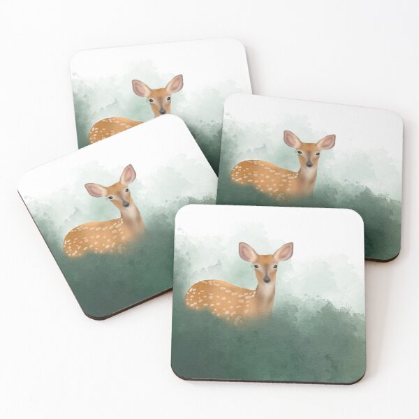 Item preview, Fawn Watercolor Art designed and sold by sahara89.