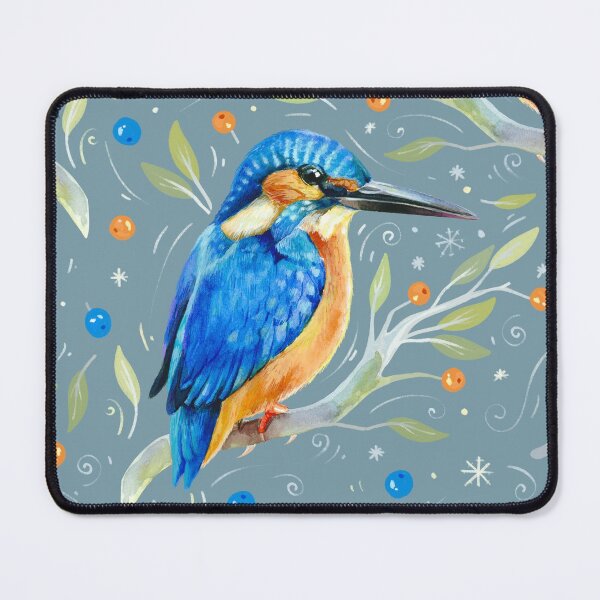 Item preview, Winter kingfisher designed and sold by Elenanaylor.