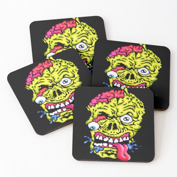 Item preview, Zombie Head Sticking Its Tongue Out And Eyeball Falling designed and sold by strawberryrawrr.