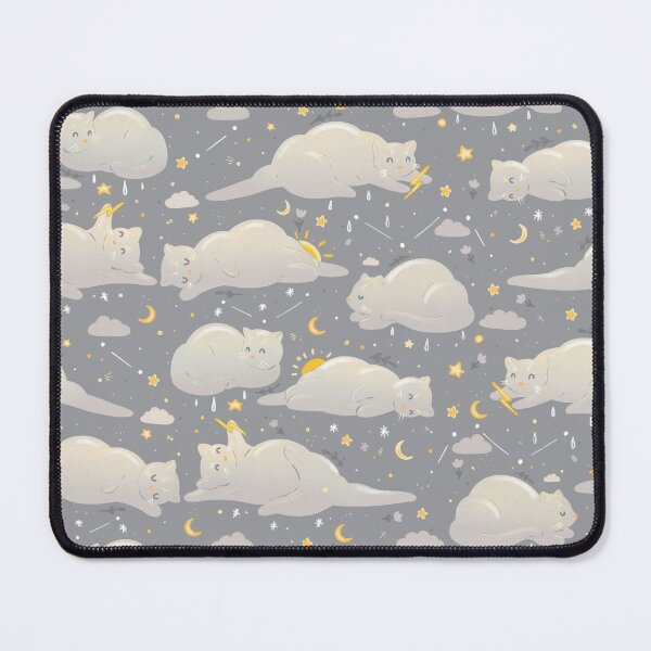 Item preview, Kitty clouds  designed and sold by Elenanaylor.
