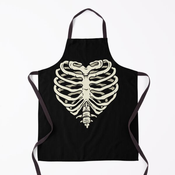 Item preview, Skeleton Bones Rib Cage Hearth Funny Skull Costume Halloween designed and sold by Kribis.