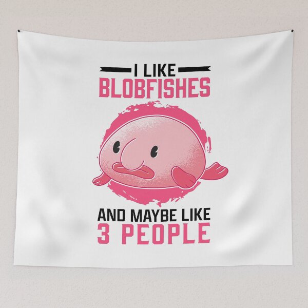 Item preview, I like blobfish ugly fish deep sea fish designed and sold by madgrfx.