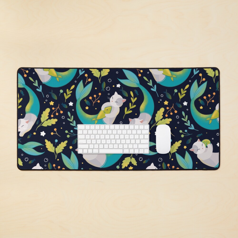 Merkitties - pattern version Mouse Pad