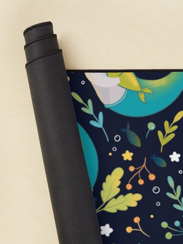 Alternate view of Merkitties - pattern version Mouse Pad