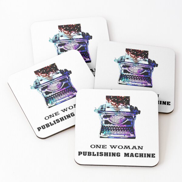 Item preview, ONE WOMAN PUBLISHING MACHINE AWESOME FUNNY DESIGN AWESOME GIFT FOR AUTHOR WIFE MOM GRANDMA SISTER GIRLFRIEND. designed and sold by thebaronart.