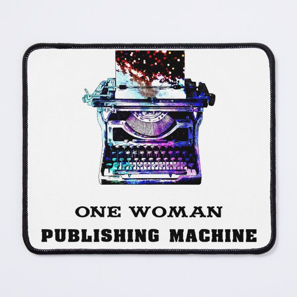 Item preview, ONE WOMAN PUBLISHING MACHINE AWESOME FUNNY DESIGN AWESOME GIFT FOR AUTHOR WIFE MOM GRANDMA SISTER GIRLFRIEND. designed and sold by thebaronart.