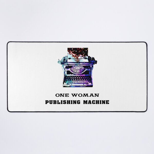 Item preview, ONE WOMAN PUBLISHING MACHINE AWESOME FUNNY DESIGN AWESOME GIFT FOR AUTHOR WIFE MOM GRANDMA SISTER GIRLFRIEND. designed and sold by thebaronart.