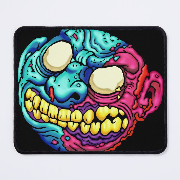 Item preview, Pink And Blue Zombie Head designed and sold by strawberryrawrr.