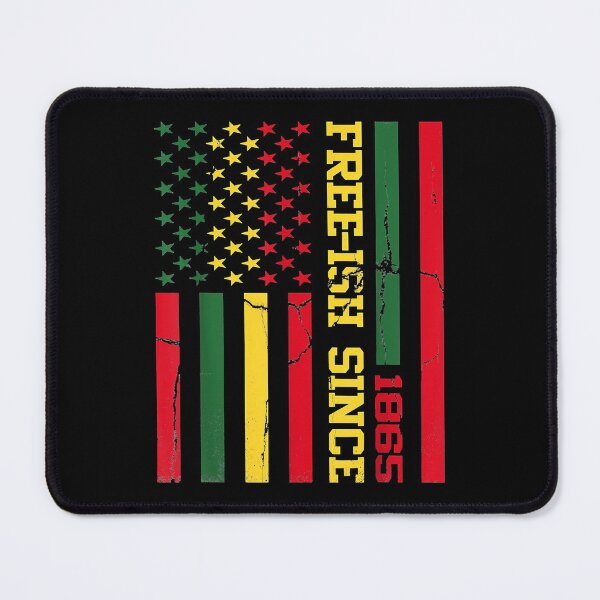 Item preview, Vintage Freeish Since 1865 Juneteenth Black History Flag African Men Women designed and sold by Claudia Jarred.