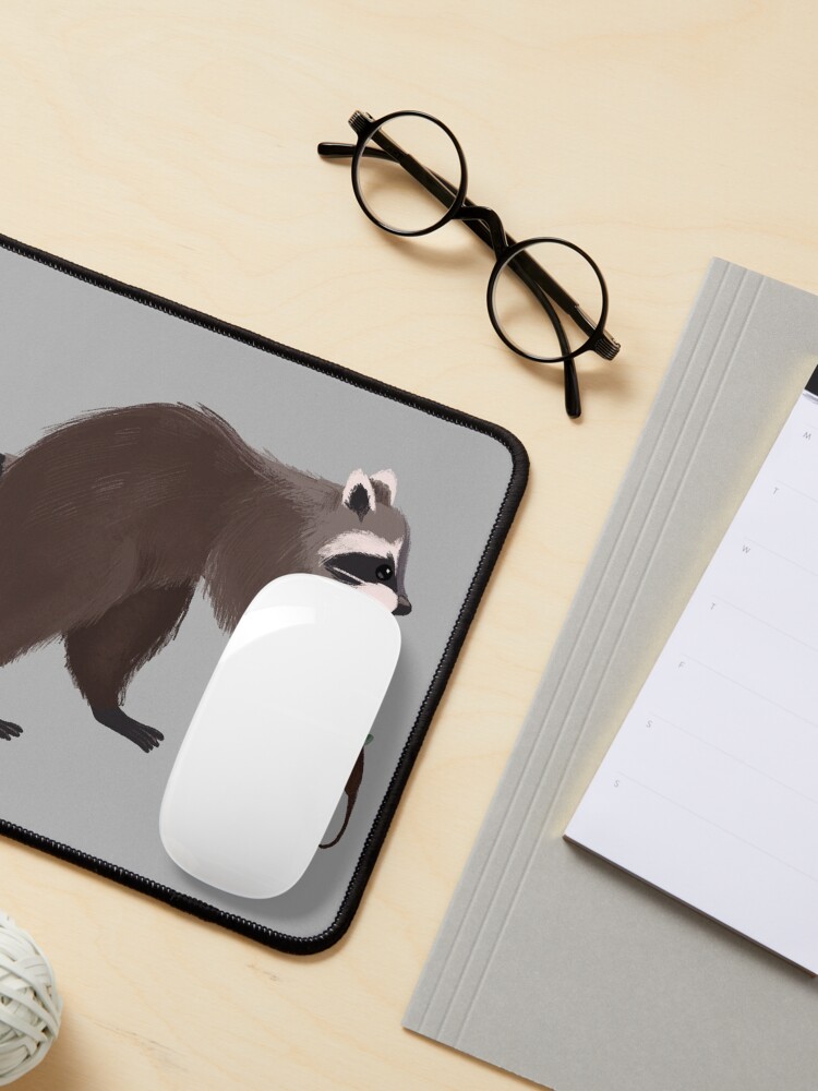 Alternate view of Racoon stealing Mouse Pad