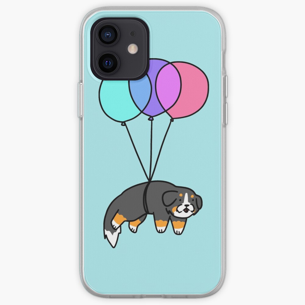Balloon Bernese Mountain Dog iPhone Case & Cover